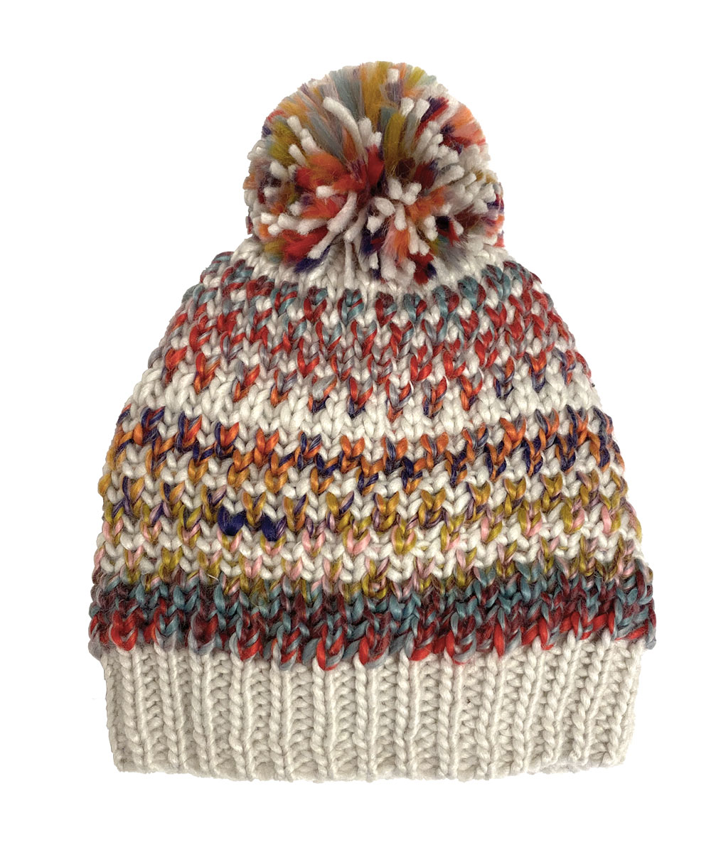 Firefly Ladies Multicolored Beanie - Packed 6 ea - Knit Caps